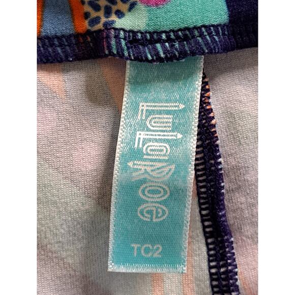 Women's LuLaRoe Disney colorful Stretch pants Size TC2 - Picture 7 of 8